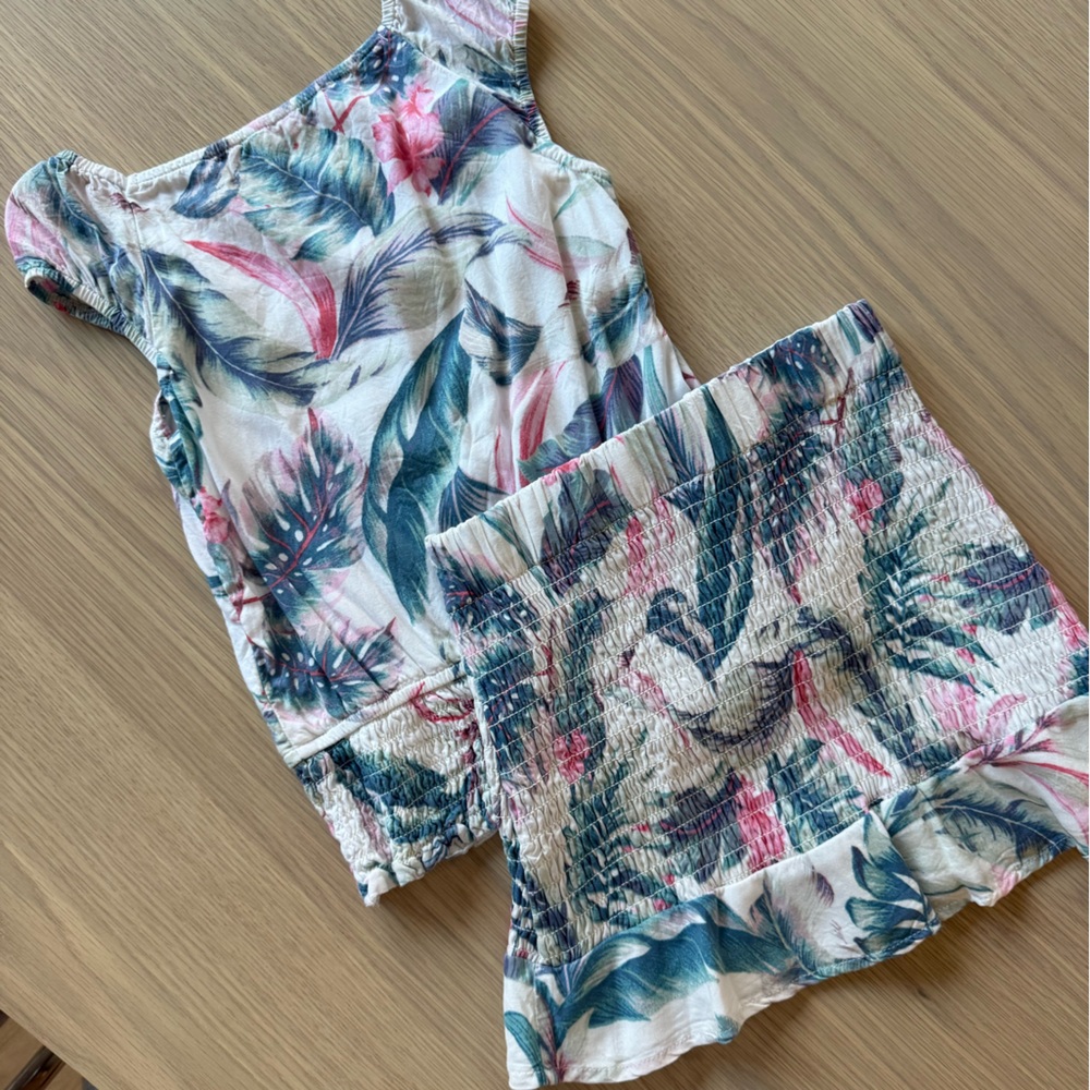 Abercrombie kids Smocked Top and skirt